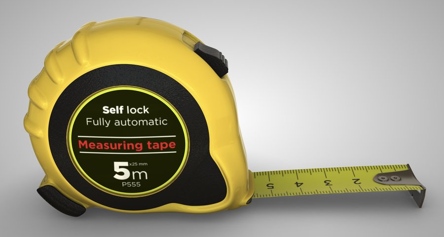 Measuring Tape — 3D Product View
