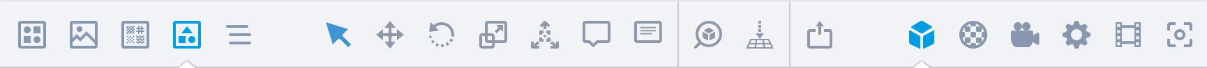 Koru toolbar