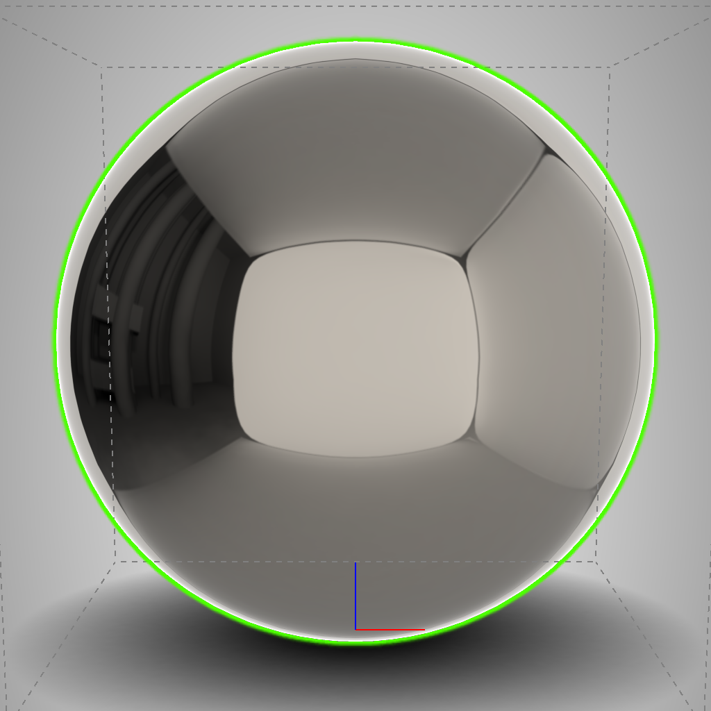 Koru with a 3d sphere